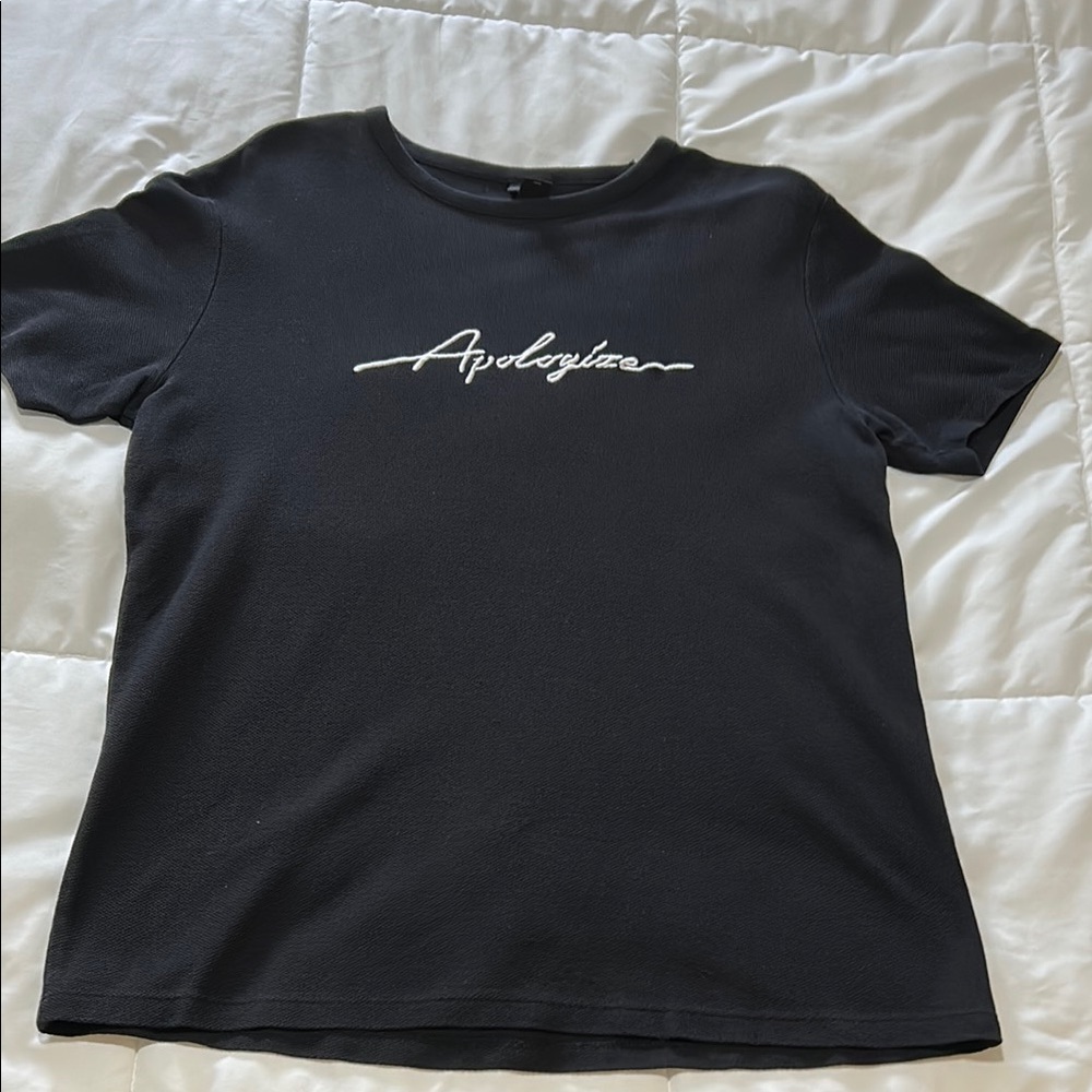 H&M Black Short Sleeve Tee
